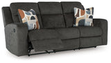 Kanlow Dusk Chenille Reclining Sofa