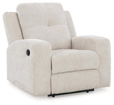 Danum Stone Chenille Recliner