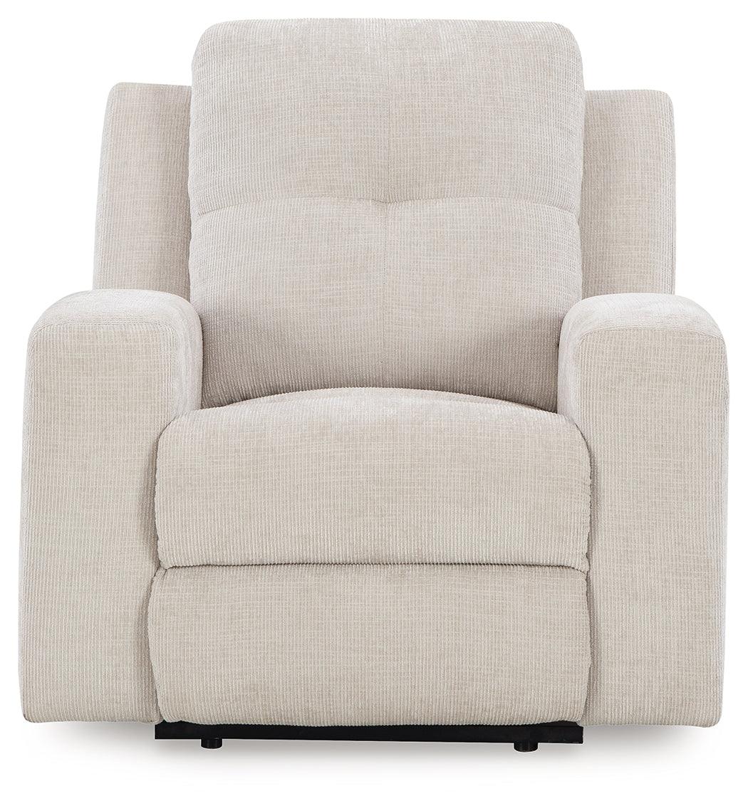 Danum Stone Chenille Recliner