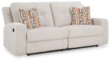 Danum Stone Chenille Reclining Sofa