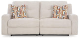 Danum Stone Chenille Reclining Sofa