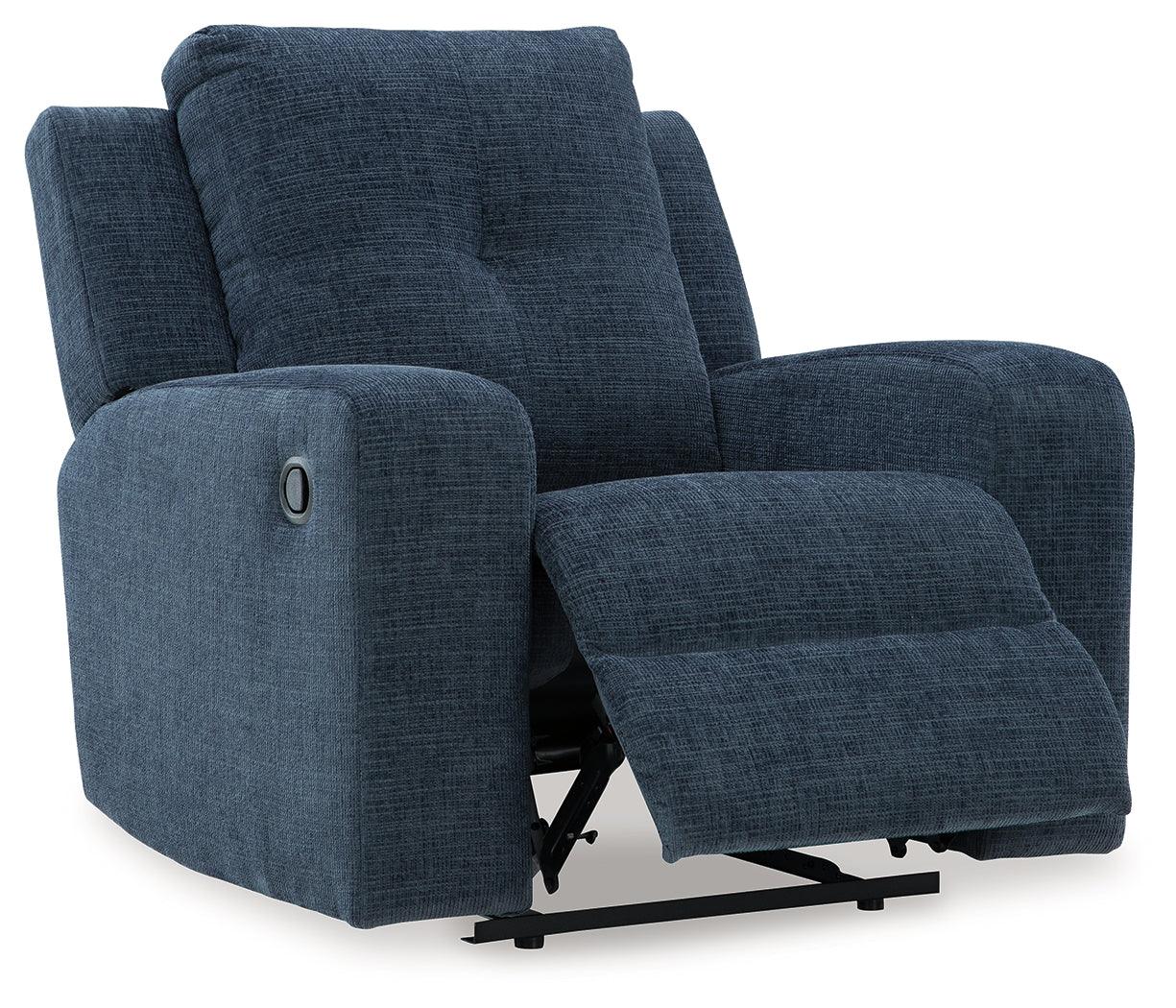 Danum Ink Chenille Recliner