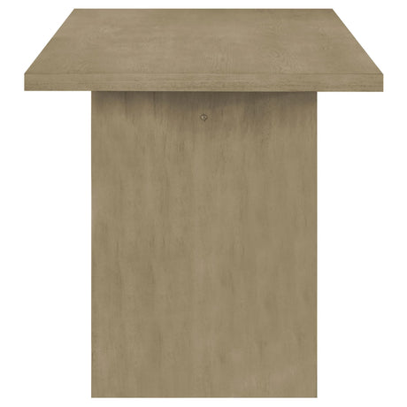 Decker 7-piece 70-inch Rectangular Counter Height Dining Set Black and Natural Oak — product image 5