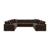 Maxton Heights Bittersweet 8-Piece Sectional — product view