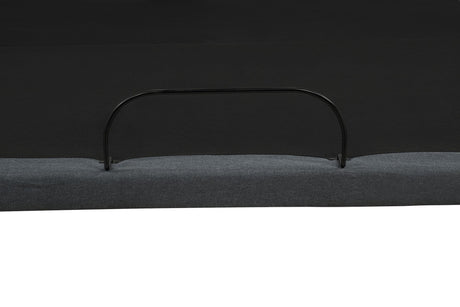 Weston Queen Dual-Motor Massage Adjustable Bed Base in Black and Grey — product image 12