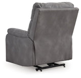 Next-Gen Durapella Slate Microfiber Power Lift Recliner