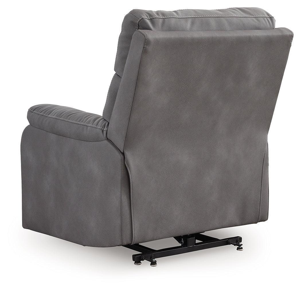 Next-Gen Durapella Slate Microfiber Power Lift Recliner