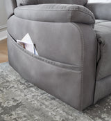 Next-Gen Durapella Slate Microfiber Power Lift Recliner