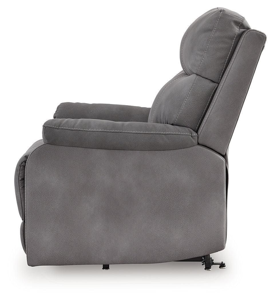 Next-Gen Durapella Slate Microfiber Power Lift Recliner