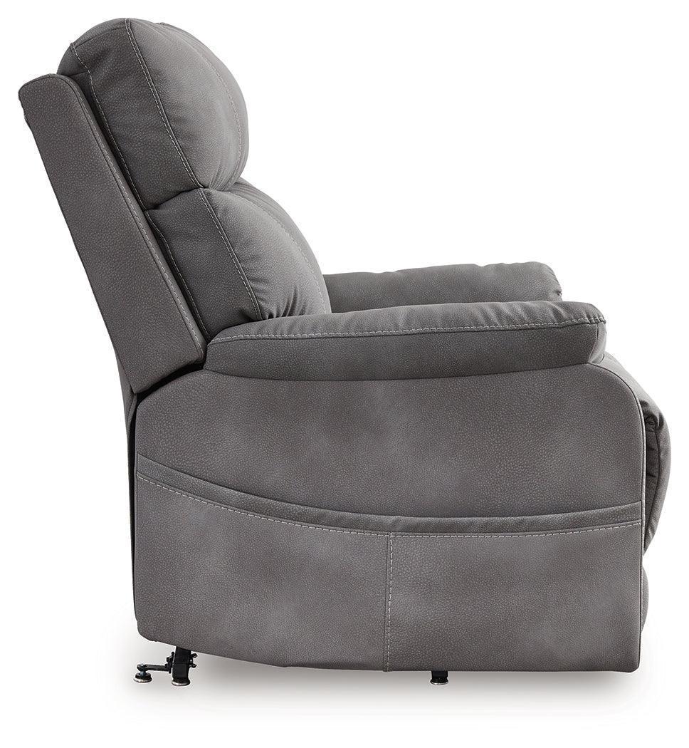 Next-Gen Durapella Slate Microfiber Power Lift Recliner