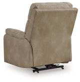 Next-Gen Durapella Sand Microfiber Power Lift Recliner