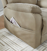 Next-Gen Durapella Sand Microfiber Power Lift Recliner