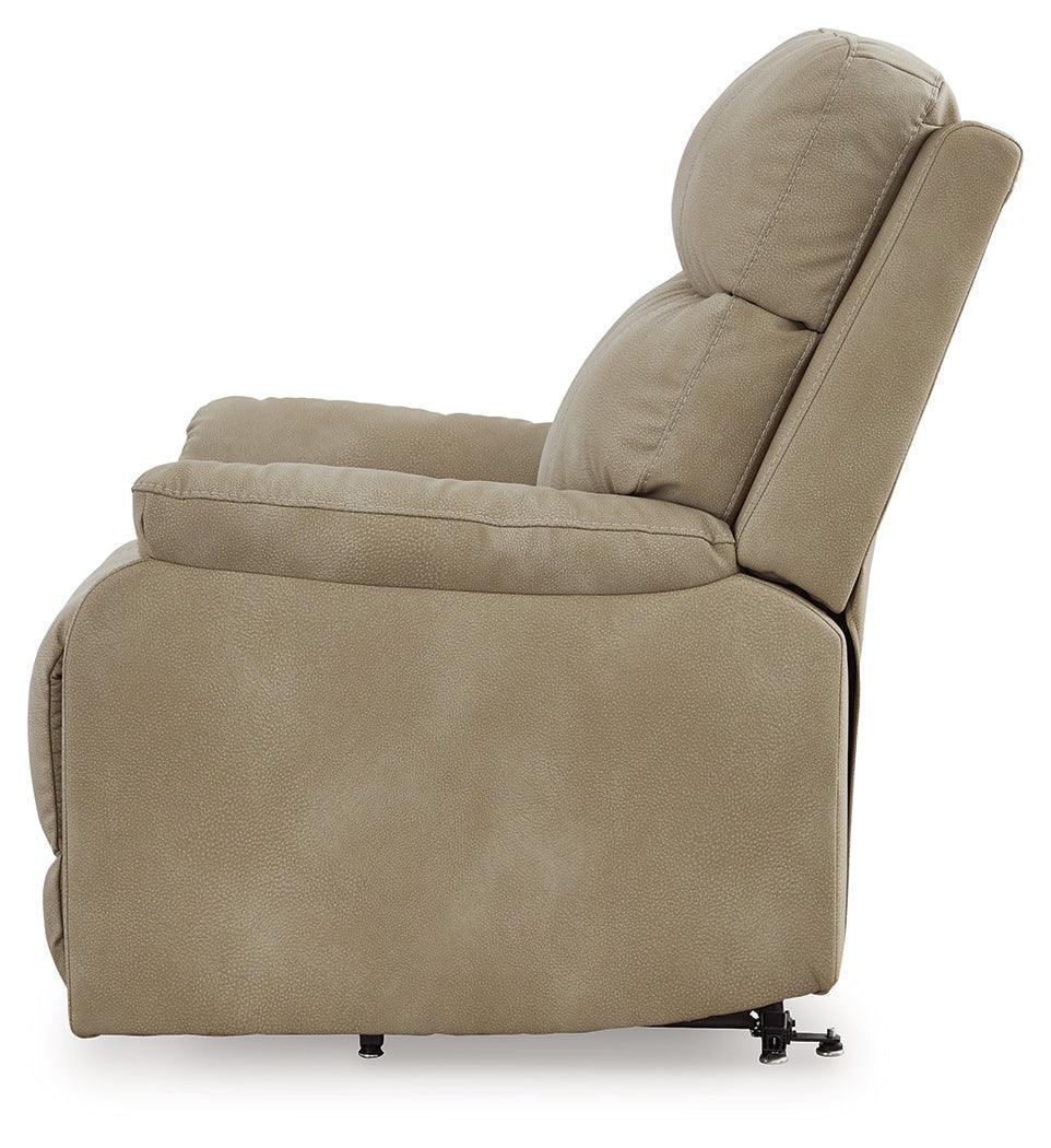 Next-Gen Durapella Sand Microfiber Power Lift Recliner