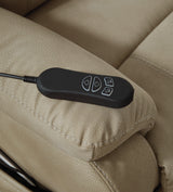 Next-Gen Durapella Sand Microfiber Power Lift Recliner
