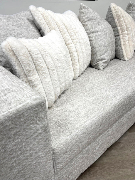 410 Cream Sectional - Ella Furniture