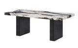 Vega 3-Piece Faux Marble Coffee Table Set view 3
