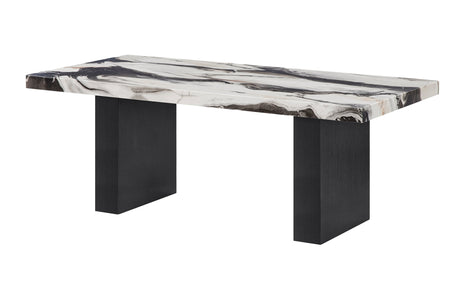 Vega 3-Piece Faux Marble Coffee Table Set view 3