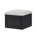 Marta Coffee Table with 4 Storage Ottomans view 4