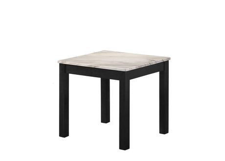 Thurner Marble-White 3-Piece Coffee Table Set, Sleek White Marble Top - Ella Furniture
