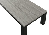 Theo Gray Black Coffee Table Set