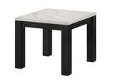 Ivy Black White Coffee Table Set