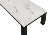 Ivy Black White Coffee Table Set