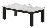 Ivy Black White Coffee Table Set