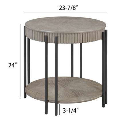 Providence End Table view 2