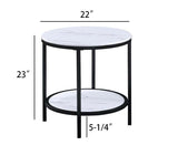Valerie White Coffee Table Set