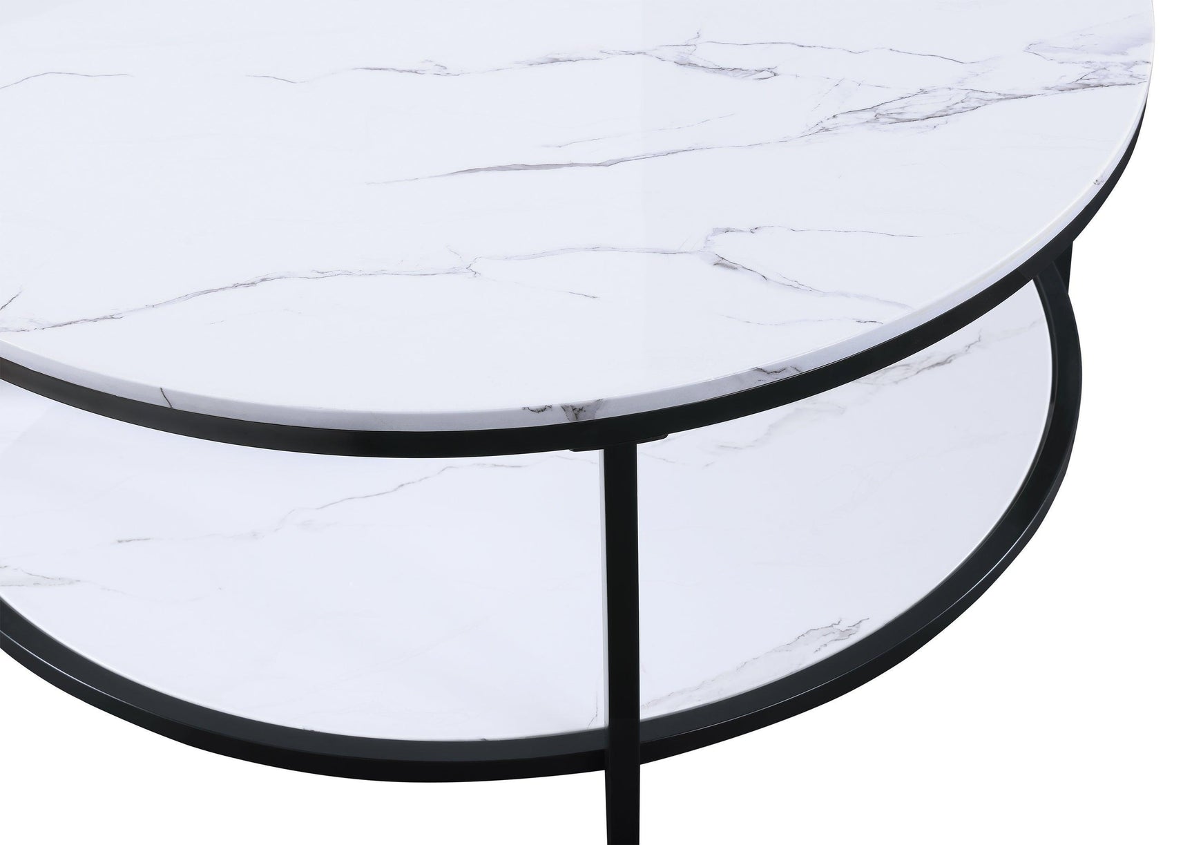 Valerie White Coffee Table Set