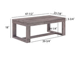Knott Gray Coffee Table Set