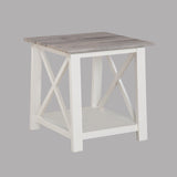 Thelma Beige Gray Coffee Table Set