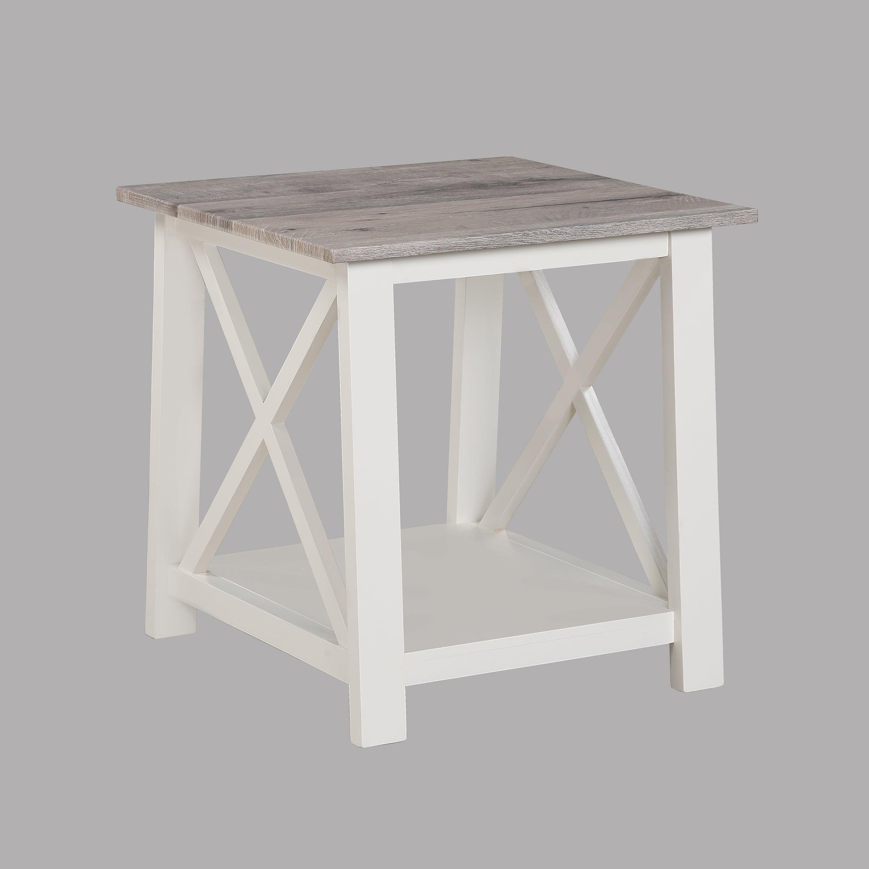 Thelma Beige Gray Coffee Table Set