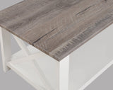 Thelma Beige Gray Coffee Table Set