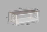 Thelma Beige Gray Coffee Table Set