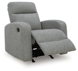 Gauntlet Sterling Chenille Recliner