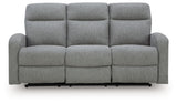 Gauntlet Sterling Chenille Reclining Sofa
