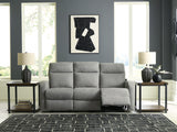 Gauntlet Sterling Chenille Reclining Sofa