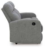 Gauntlet Sterling Chenille Reclining Sofa