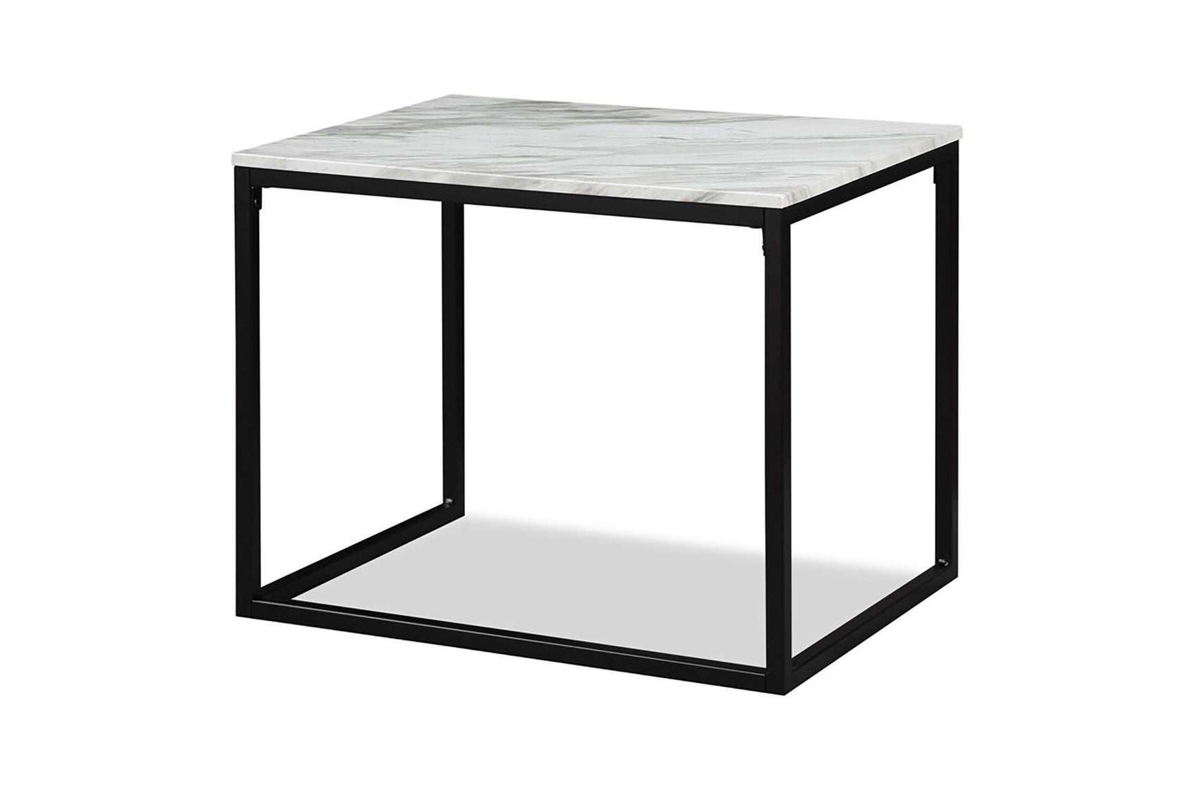 Adola Marble White Modern 3-Piece Coffee Nesting Table Set - Ella Furniture