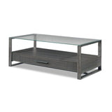 Mardo Modern Bamby Gray 3-Piece Coffee Table Set, Wood - Ella Furniture