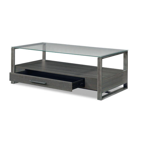 Mardo Modern Bamby Gray 3-Piece Coffee Table Set, Wood - Ella Furniture