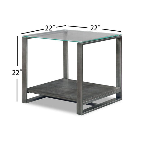 Mardo Modern Bamby Gray 3-Piece Coffee Table Set, Wood - Ella Furniture