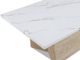 Adea White Oak Coffee Table Set