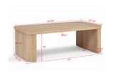 Ashton Light Brown Coffee Table Set