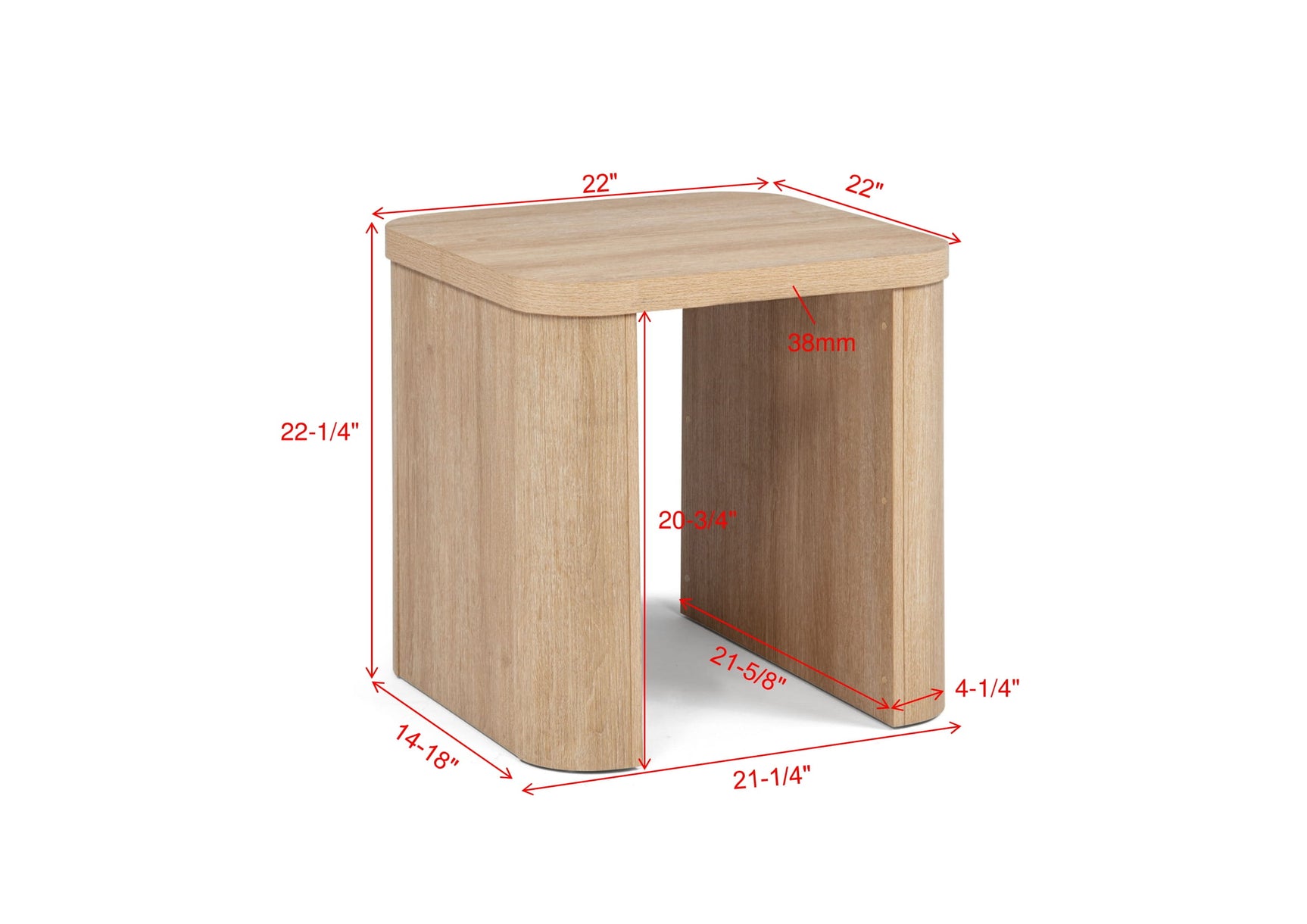 Ashton Light Brown Coffee Table Set