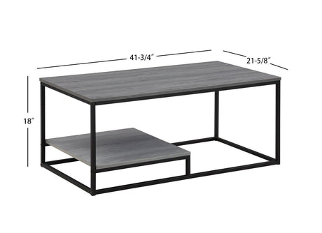 Macon Modern And Sleek Design With Clean Line -Piece Coffee Table Set - Ella Furniture