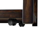 Kelia Brown Marble Wood Top 3-Piece Coffee Table Set - Ella Furniture
