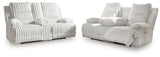 Rhines Alloy Falls Sofa and Loveseat