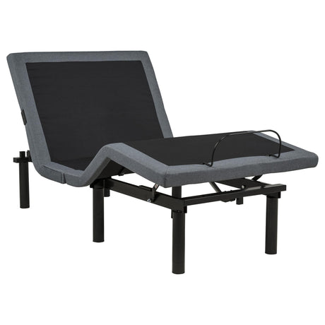Weston Twin XL Dual-Motor Massage Adjustable Bed Base in Black and Grey — product image 2